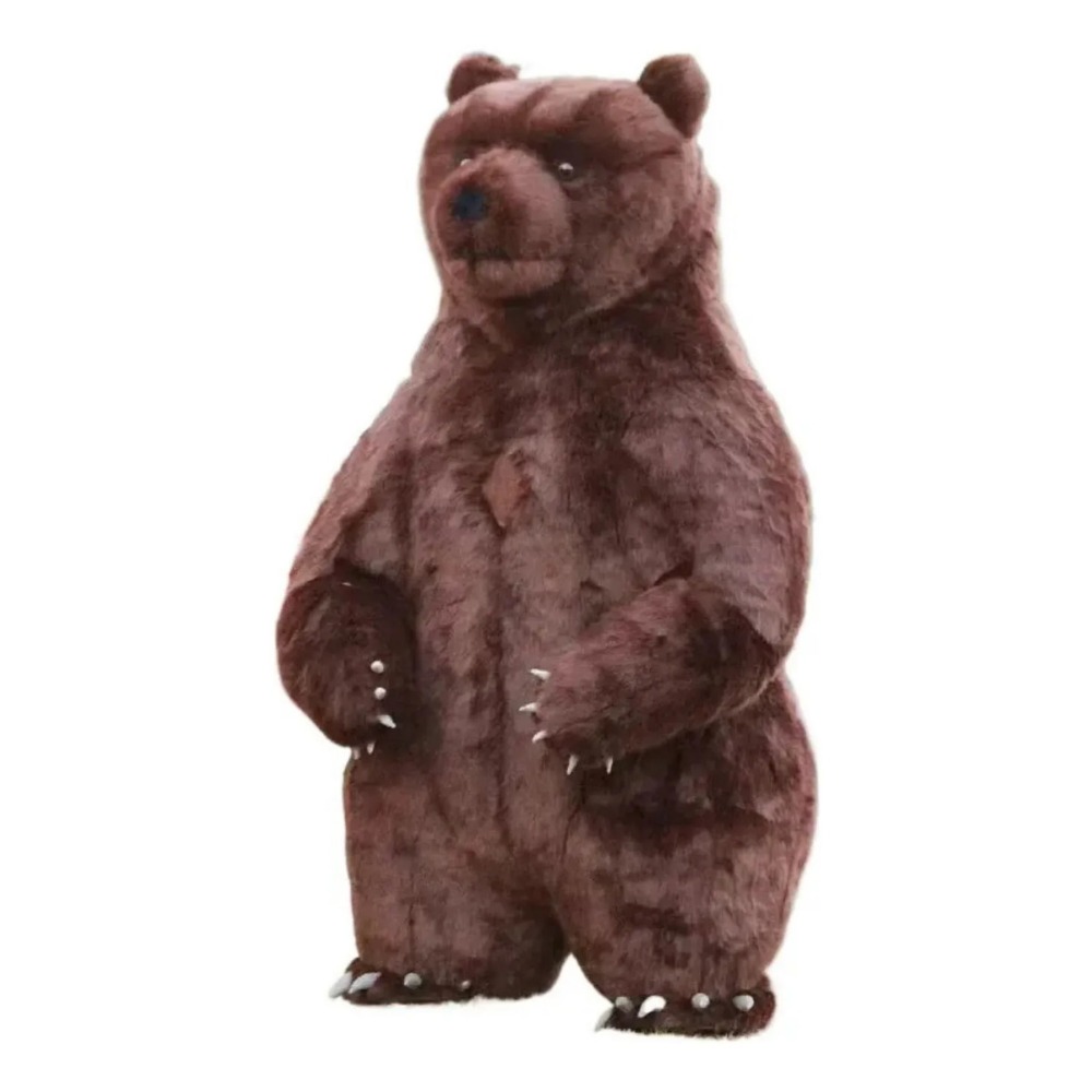 Chargers - Inflatable Brown Bear Mascot Costume Adults