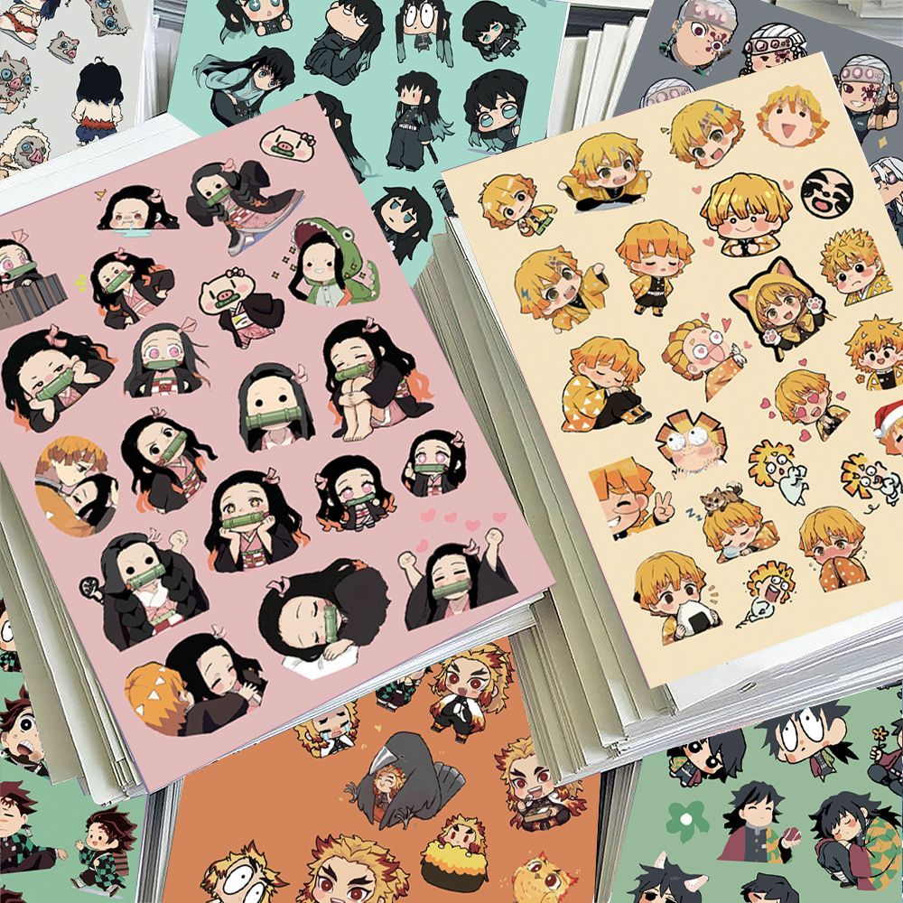 Screen Protectors - 24pcs Chibi Demon Slayer screen protector