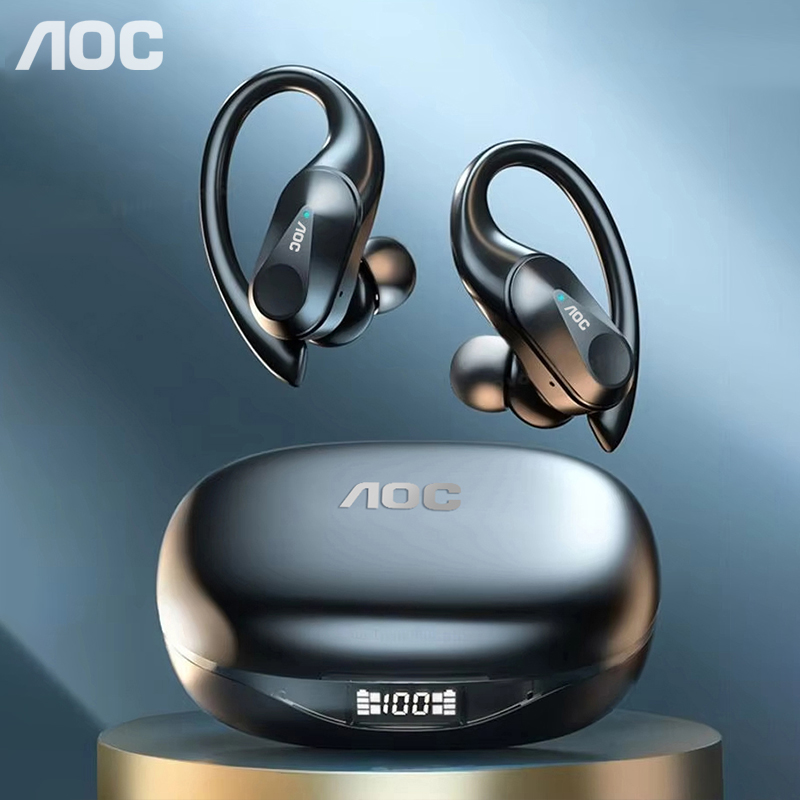 Earphones - Choice AOC Sports Headset Wireless Bluetooth