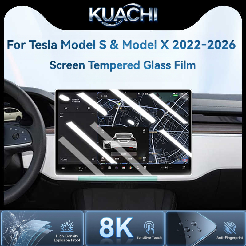 Matte Anti Glare Screen Protector - For Tesla Model S /Model X