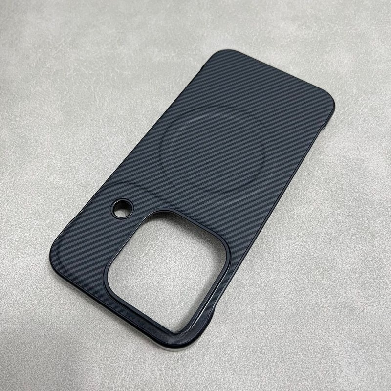 Luxury Ultra Thin Carbon Fiber - Ultra Thin Frameless Phone Cover review and price