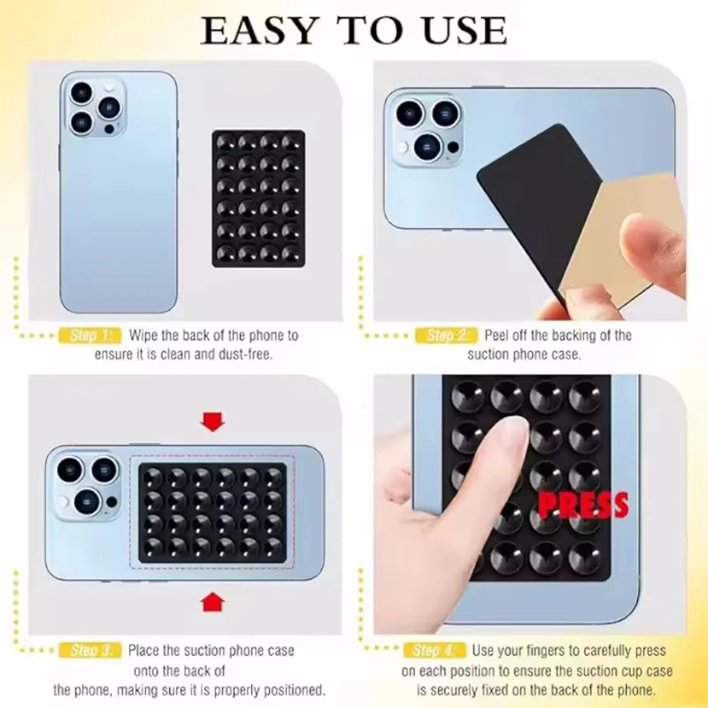 Silicone Wall Suction Cup Brac - Phone Cases review and price