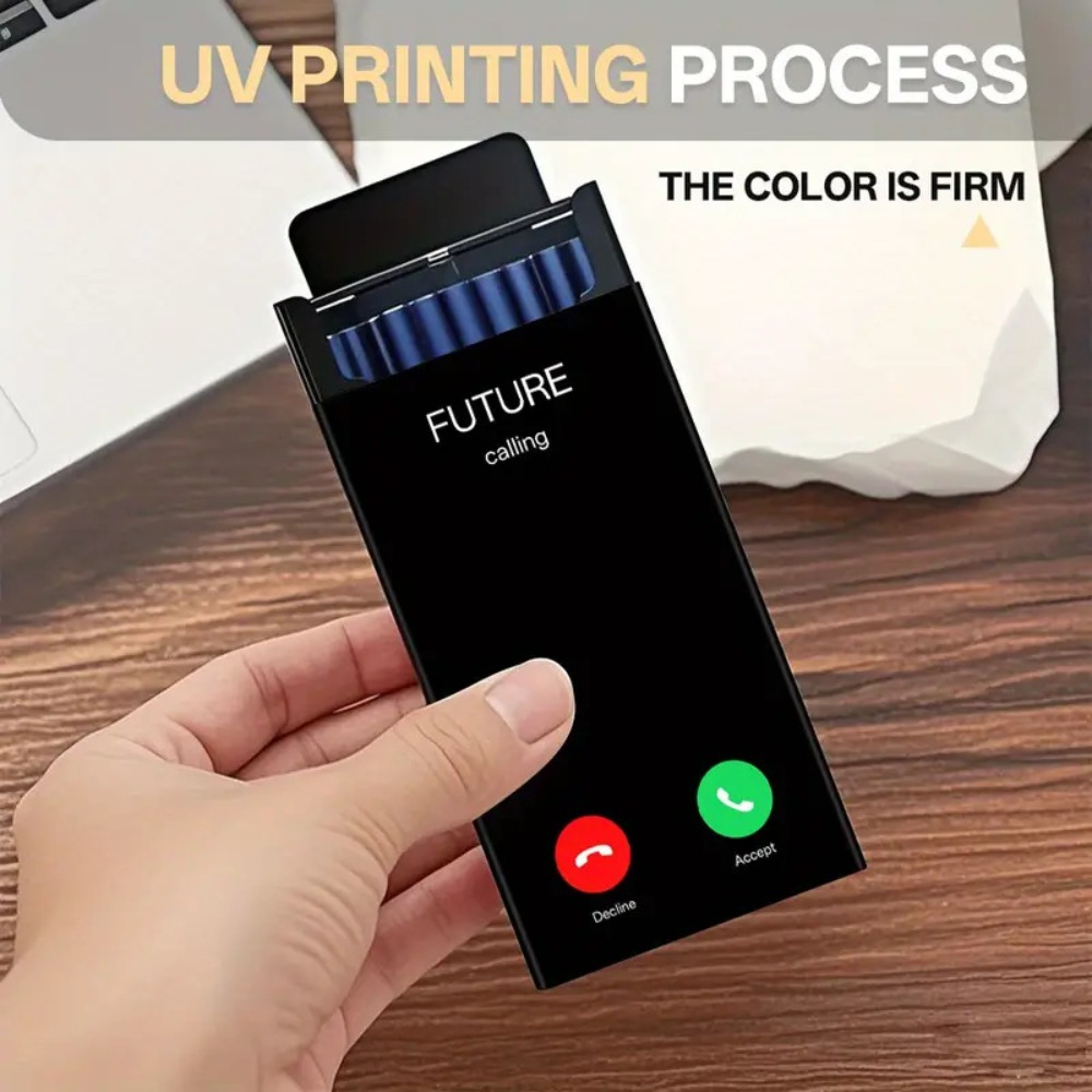 Slim Metal Cigarette Case with - Phone Cases review and price
