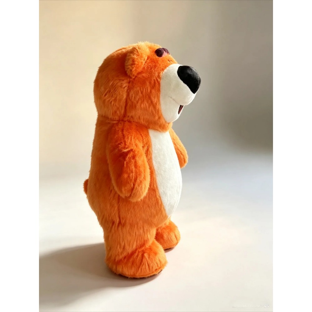 Inflatable Orange Bear Mascot  - Chargers review and price