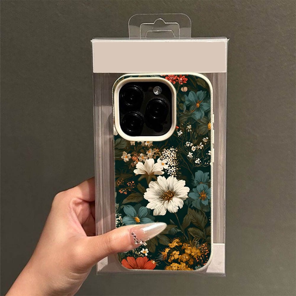 Vintage Floral Dark Pattern Vi - Vintage Floral Pattern Soft Case review and price