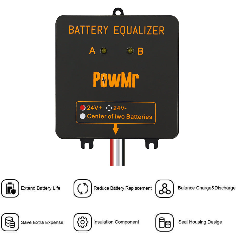 PowMr BE24 Battery Equalizer 2 - Power Banks review and price