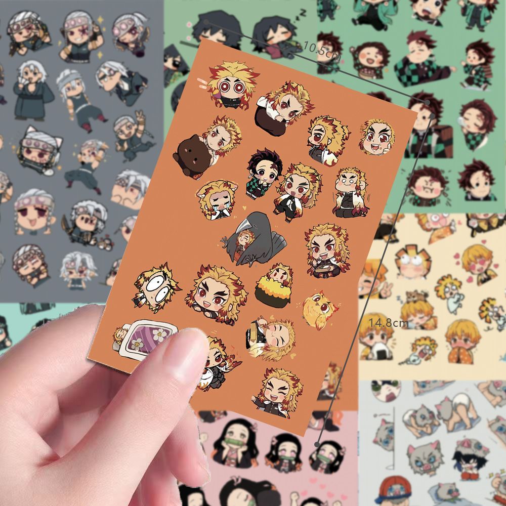 24pcs Chibi Demon Slayer scree - Screen Protectors review and price