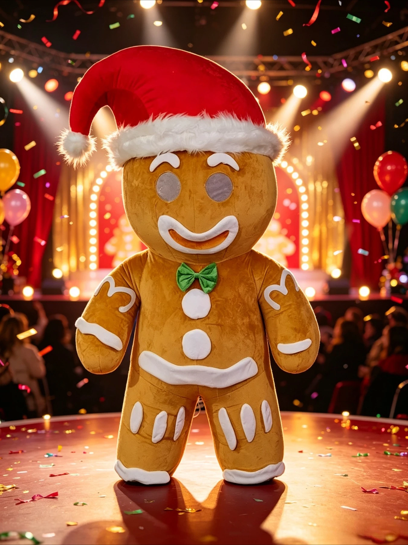 Inflatable Gingerbread Man Cos - Chargers review and price