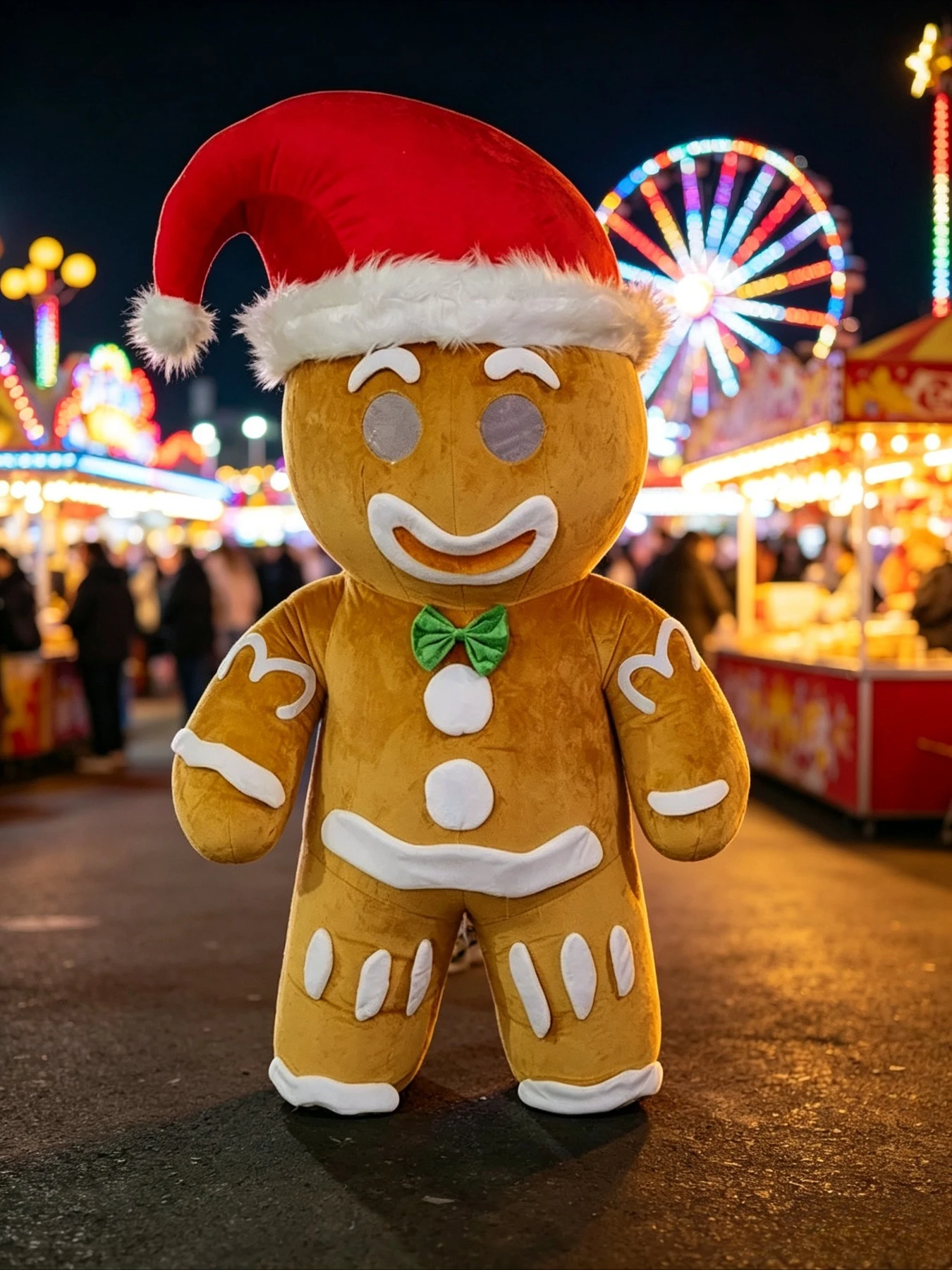 Inflatable Gingerbread Man Cos - Chargers review and price