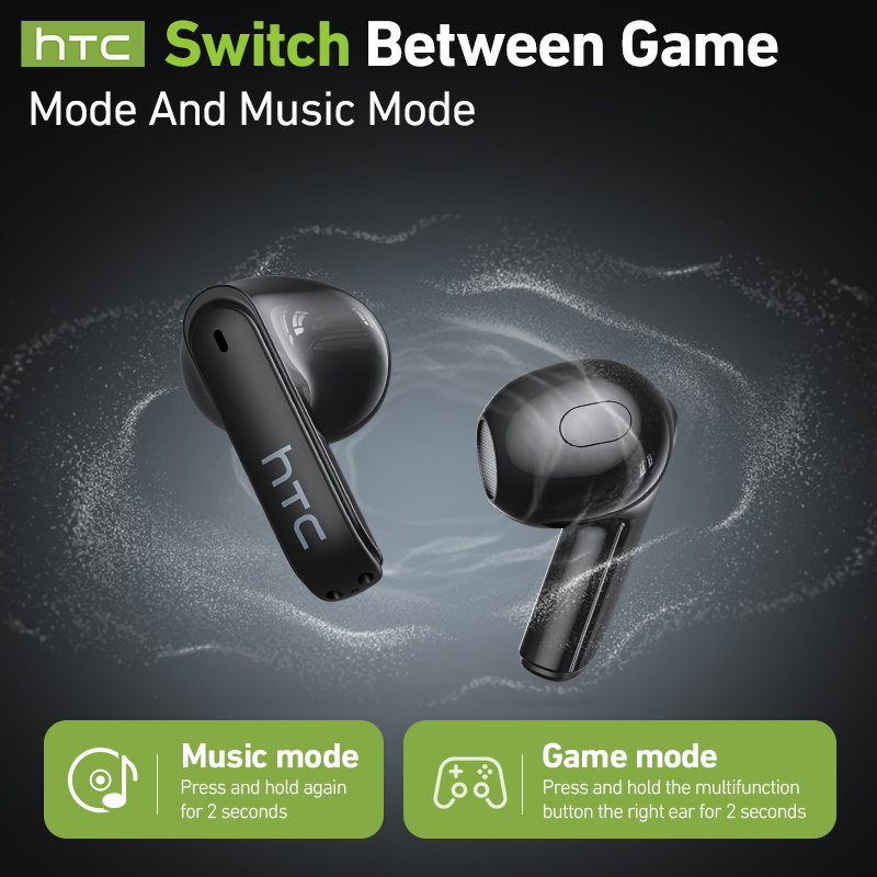 hTC Wireless Gaming Earbuds LC - Earphones review and price
