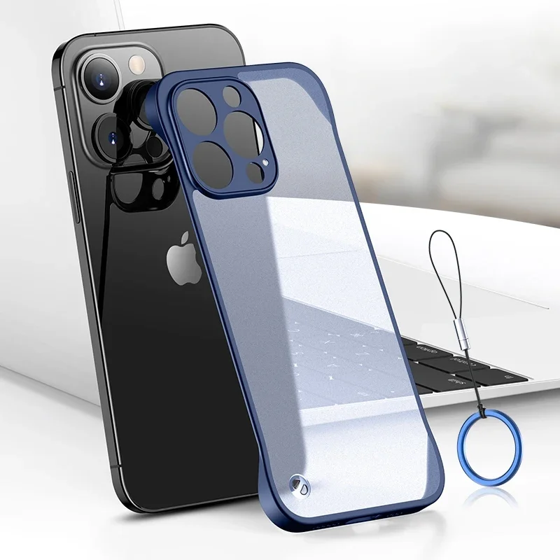 For Iphone 16 15 14 Pro Max Ul - Ultra Thin Frameless Phone Cover review and price