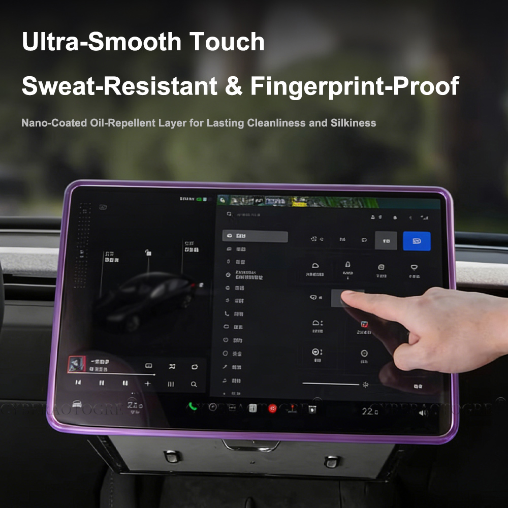 For Tesla Model Y Juniper 2026 - Matte Anti Glare Screen Protector review and price
